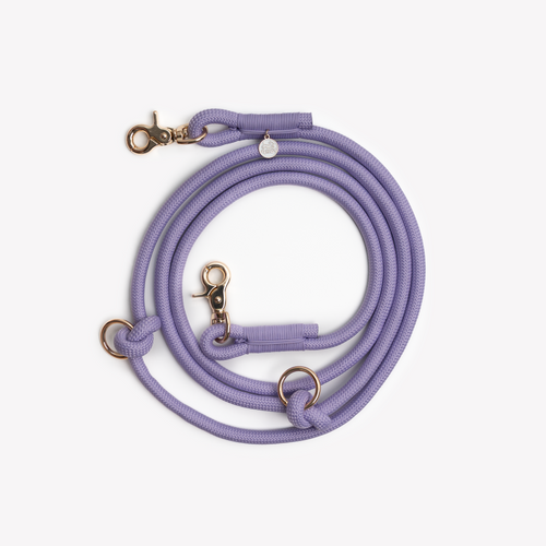 'Lavender' - Hands Free Braided Leash