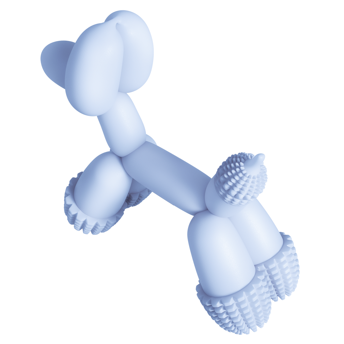 Balloon Dog Toy Blue